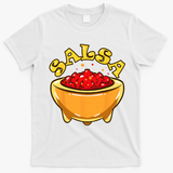 Tortilla Chips And Salsa Funny Matching Halloween Costumes T-Shirt - White