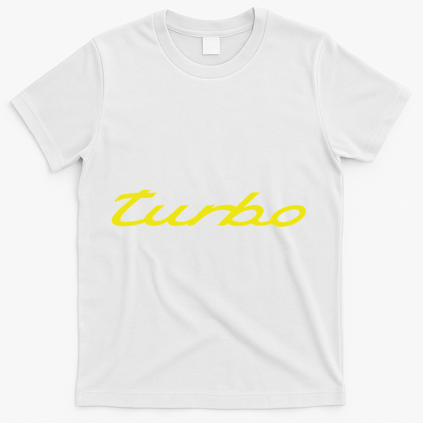 Turbo Cool Car T-Shirt - White