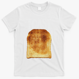 Toast Costume Halloween Funny Bread Lover Christmas Gift T-Shirt - White