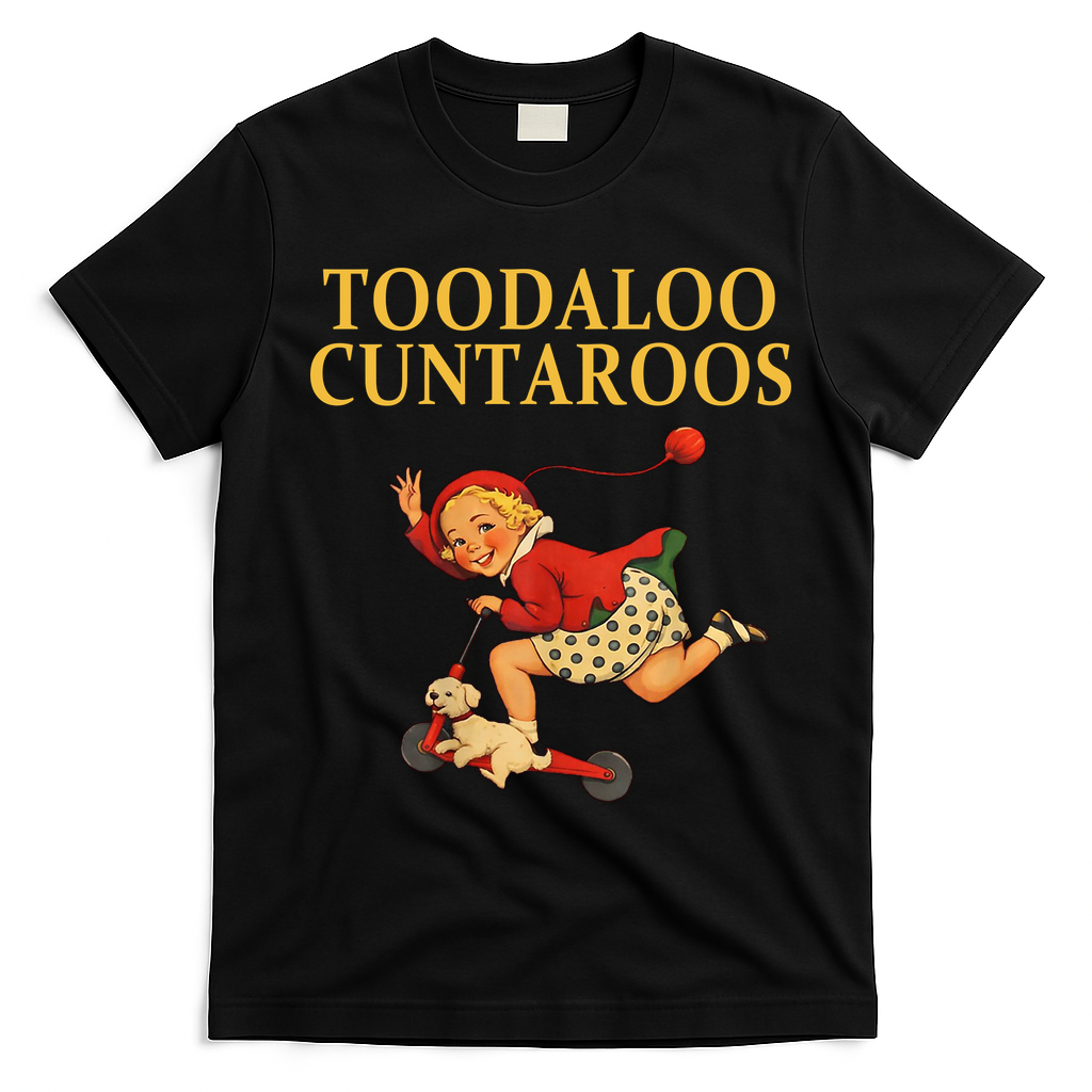 Toodaloo Cuntaroos T-Shirt - Black