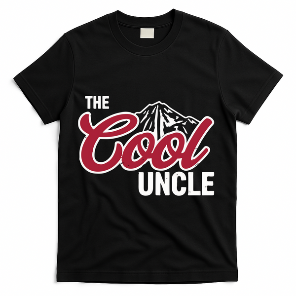 The Cool Uncle T-Shirt - Black