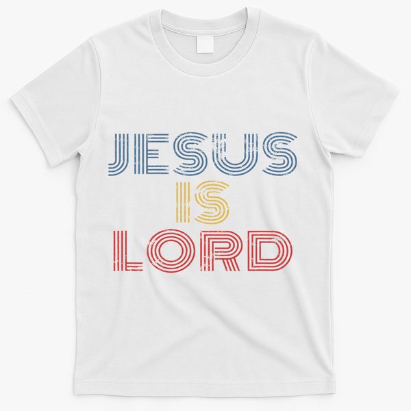 Tell Everyone About Jesus Christ S Jesus Is Lord Cool Christian Worship T-Shirt - White