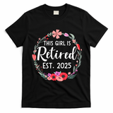 This Girl Is Retired Est 2026 T-Shirt - Black