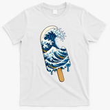 The Great Popsicle Off Kanagawa T-Shirt - White