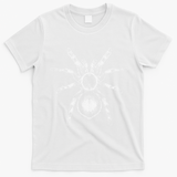 Tarantula Huge Spider Phobia Halloween Costume Arachnophobia T-Shirt - White