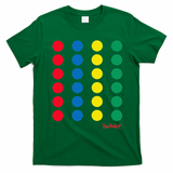 Twister Halloween Twister Board Costume T-Shirt - Irish Green