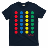 Twister Halloween Twister Board Costume T-Shirt - Navy Blue