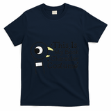 This Is My Book Character Costume T-Shirt - Navy