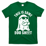 This Is Some Boo Sheet Halloween Ghost Funny Gift T-Shirt - Irish Green