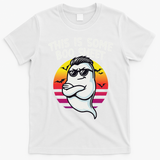 This Is Some Boo Sheet Funny Retro Halloween Ghost T-Shirt - White