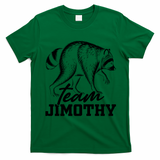 Team Jimothy Raccoon T-Shirt - Irish Green