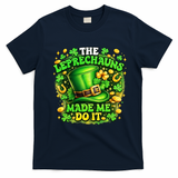 The Leprechauns Made Me Do It T-Shirt - Navy Blue