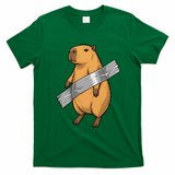 The Modern Art Of Capybanana Duck Tape T-Shirt - Irish Green