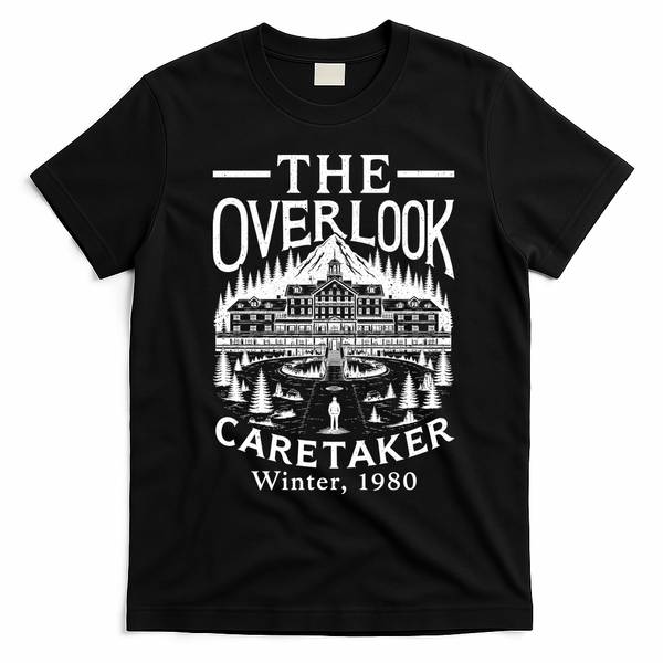 The Overlook Caretaker Winter 1980 Vintage T-Shirt - Black
