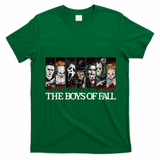 The Of Fall Vintage Scary Horror Movie Halloween Autumn T-Shirt - Irish Green