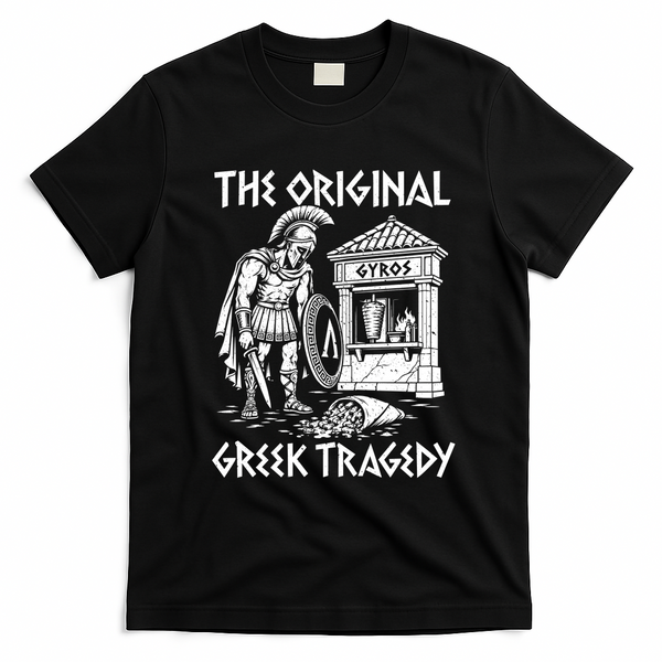 The Original Greek Tragedy T-Shirt - Black