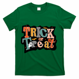 Trick Or Treat Halloween Spooky Gift Cute T-Shirt - Green