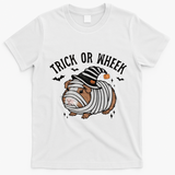 Trick Or Wheek Halloween Guinea Pig T-Shirt - White