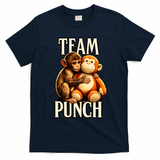 Team Punch Baby Monkey Punch T-Shirt - Navy Blue