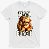 Team Punch Baby Monkey Punch T-Shirt - White