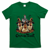 Tonight We Fly Halloween Chicken Fall Farm Animals T-Shirt - Irish Green