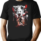 Terrifier 3 Heads Will Roll Black T-Shirt - Black