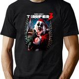 Terrifier 3 Merry Mayhem Black T-Shirt - Navy