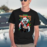 Terrifier 3 Milk and Carnage Black T-Shirt - Navy
