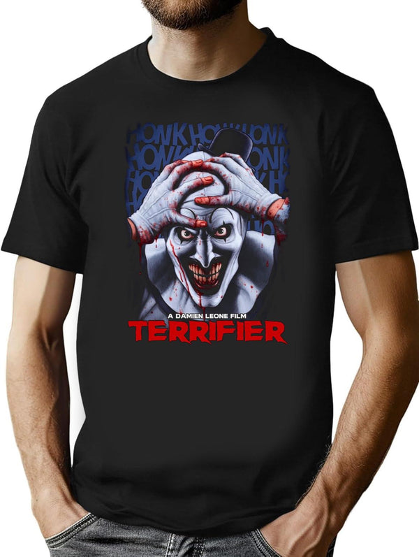 Terrifier Art_s Killing Joke Black T-Shirt - Black