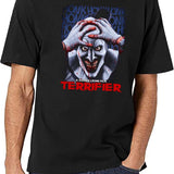 Terrifier Art_s Killing Joke Black T-Shirt - White