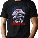 Terrifier Art_s Killing Joke Black T-Shirt - Green