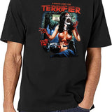Terrifier No Exit Black T-Shirt - White