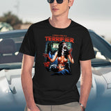 Terrifier No Exit Black T-Shirt - Navy
