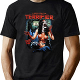 Terrifier No Exit Black T-Shirt - Green