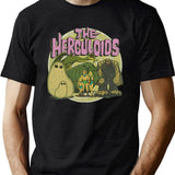 The Herculoids 1967 Black T-Shirt - Green