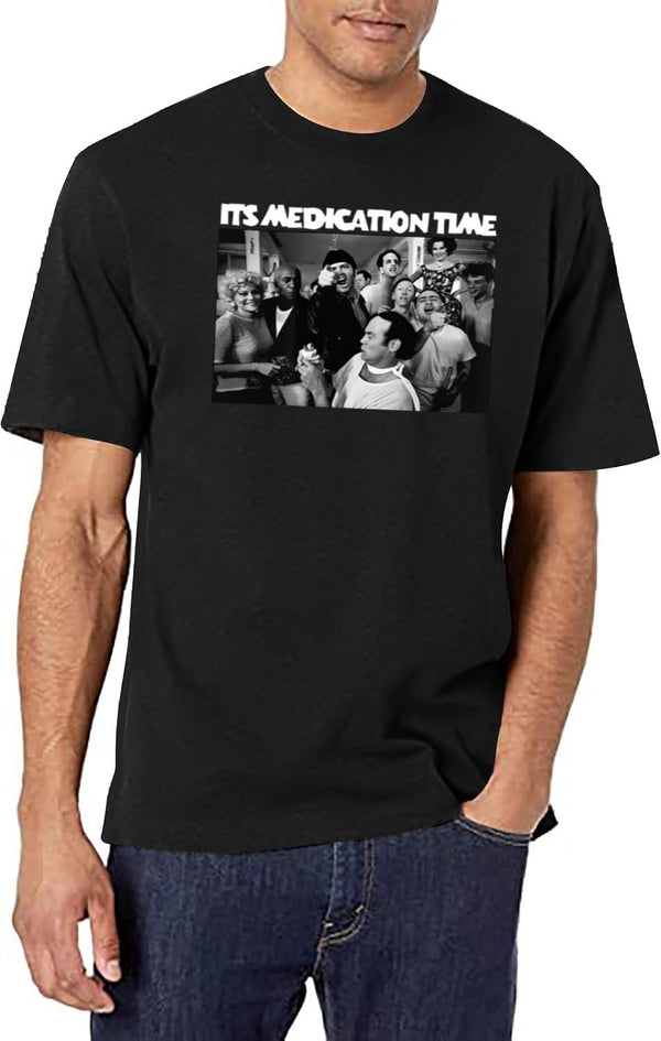The One Who Flew Over The Cuckoos Nest Black T-Shirt - White