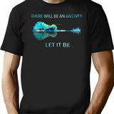There Will Be an Answer Let It Be Essential Black T-Shirt - Black