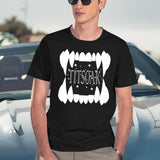 Titsoak Black T-Shirt - Navy