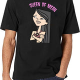 Total Drama Island Heather Black T-Shirt - White