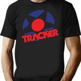 Tracker Trucks Vintage Logo Classic Black T-Shirt - Black
