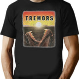 Tremors Distressed Mover Photographic Print Black T-Shirt - Black