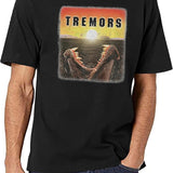 Tremors Distressed Mover Photographic Print Black T-Shirt - White