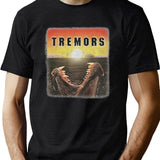Tremors Distressed Mover Photographic Print Black T-Shirt - Green