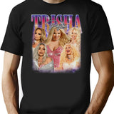 Trisha Paytas,Trisha Paytas Shirt Feel The Softness,Love The Fit Black T-Shirt - Black