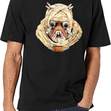 Tuscan Raider Classic Black T-Shirt - White