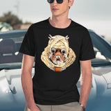 Tuscan Raider Classic Black T-Shirt - Navy