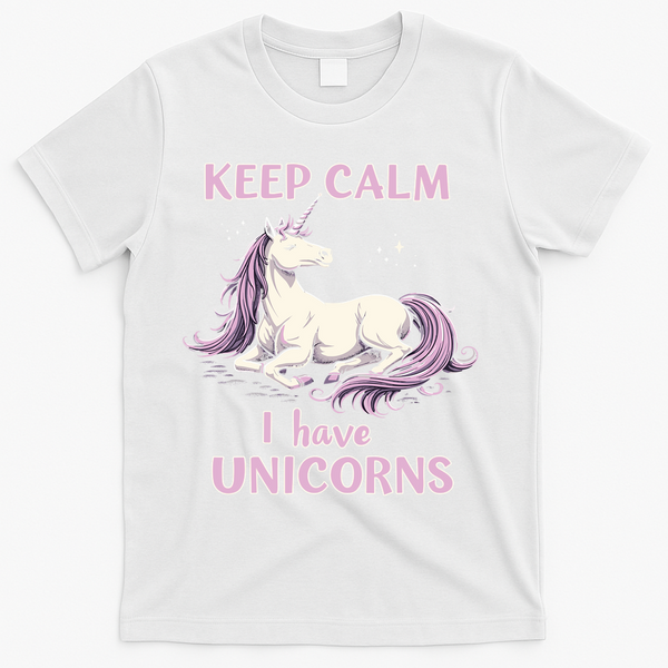 Unicorn Breeder Funny Magical Creature And Fantasy Cool Gift T-Shirt - White