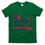 USA Soccer Fan Gear Capitol T-Shirt - Irish Green