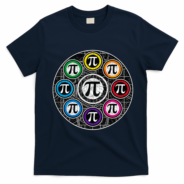 Ultimate Symbol Pi Day T-Shirt - Navy Blue