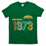 Vintage 1973 Sun Wilderness 50th Birthday T-Shirt - Green